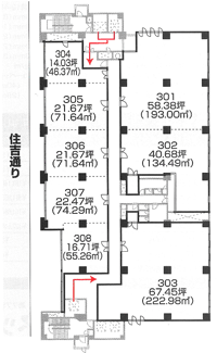 3F平面図