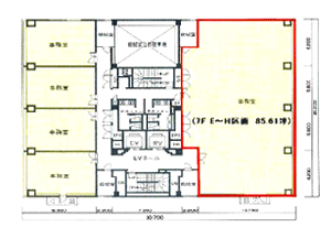 ７F　平面図